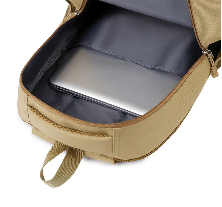 Men's and women's universal backpack, large capacity multi-purpose laptop backpack, durable travel backpack with safety compartm