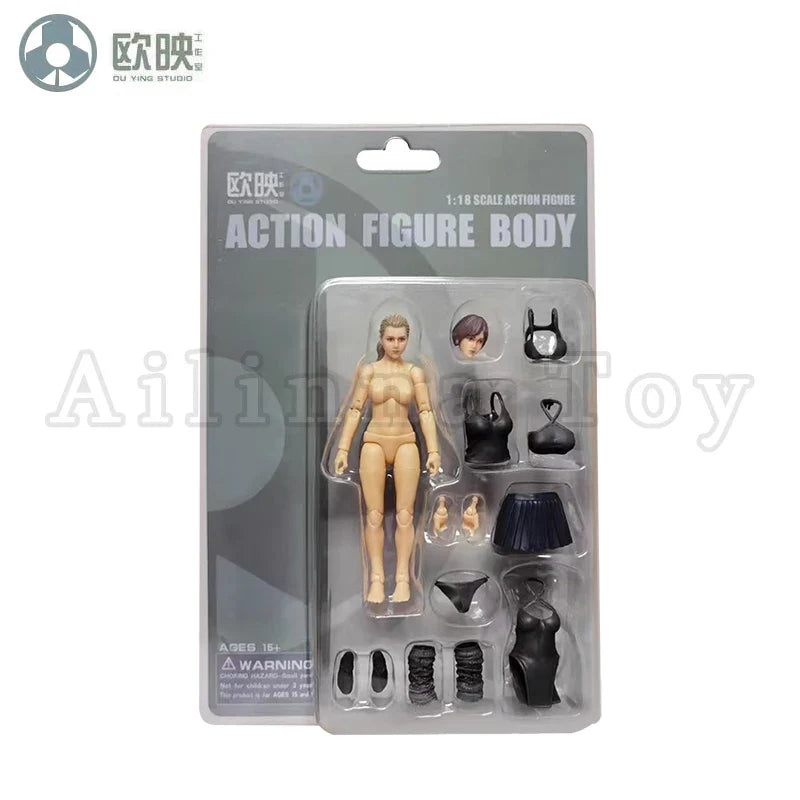 Ou Ying Studio 1/18 Planet Green Valley PGV 3.75inch Action Figure EFSA Male Female Robot Figures Anime Model