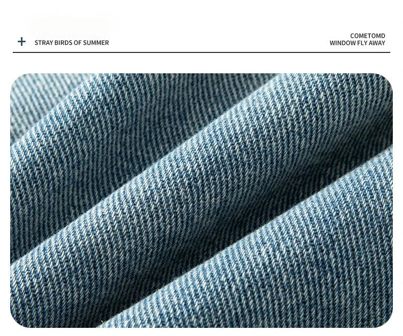 Baggy Denim Shorts Fashion Casual Straight Harajuku Jeans