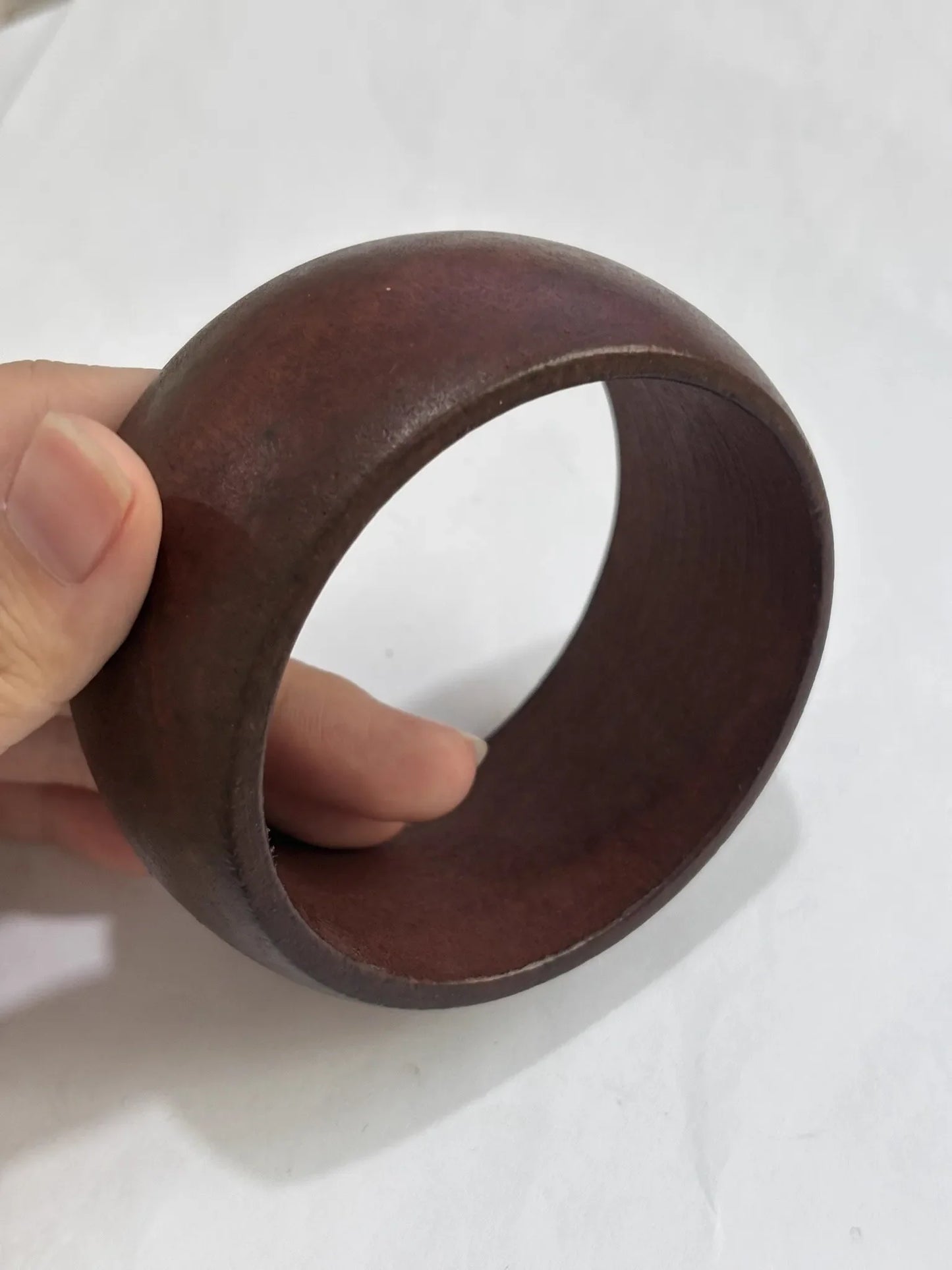 4pcs Women Elegant Natural Wood Square DIY Bracelet Coffee Girl Jewelry Ladies Gift Geometric Wooden Bangles For Women