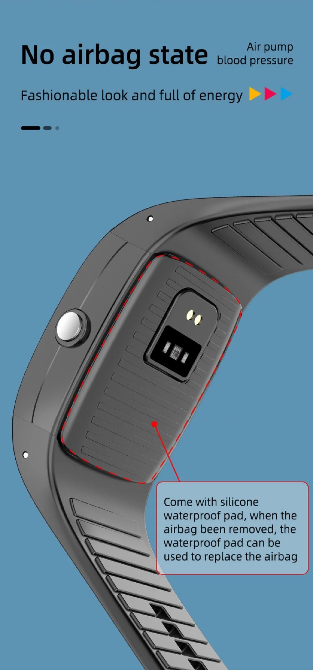 Blood Oxygen Blood Pressure Body Temperature Heart Rate Monitor Smartwatch Men Waterproof Sleep Sport Health Smart Watches Women