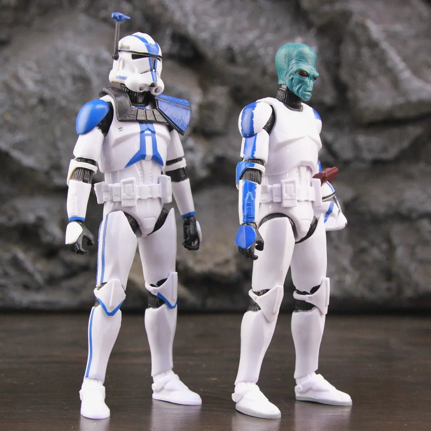 Star Wars 501st Legion ARF ARC Trooper Jesse Hardcase Commander Bane Denal Tup Dogma 6" Action Figure Phase 2 Rex Team Clone Toy