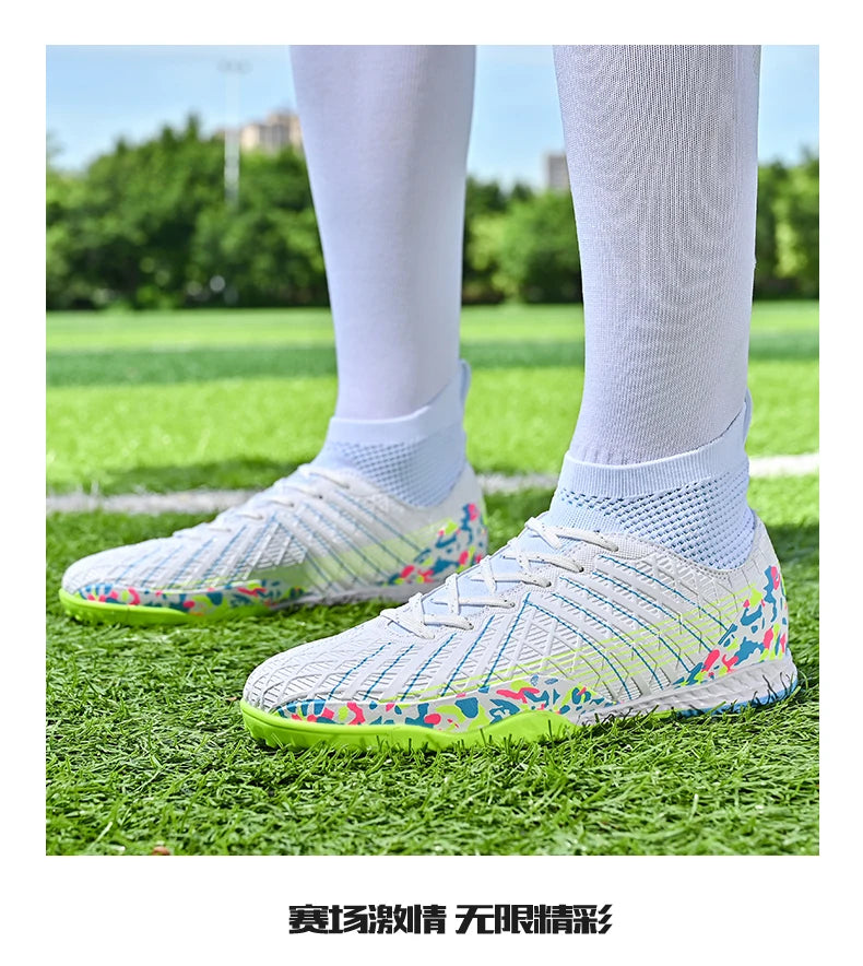 Outdoor Soccer Shoes Men Professional Training Football Boots