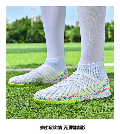 Outdoor Soccer Shoes Men Professional Training Football Boots