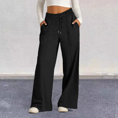 Sweatpant Straight Leg Women's Loose Tracksuit Pants Wide Leg Outdoor Gym