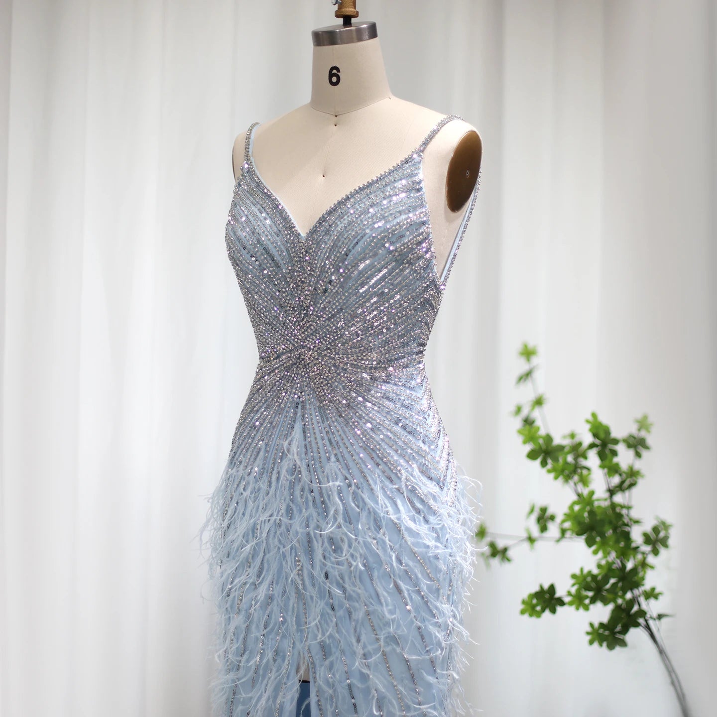 Homecoming Dresses: Prom Dresses Spaghetti Straps Dubai Evening Dress