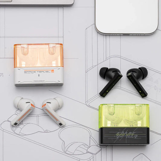 MOONDROP Space Travel 2 HiFi Noise-Canceling TWS wiress earphone Bluetooth 6.0 ANC Low-latency Game Mode SBC/AAC