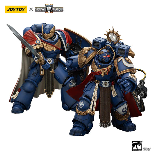 [IN-STOCK]JOYTOY Warhammer 40K 1/18 Action Figures Ultramarines Titus Victrix Guard Guilliman Anime Model Toys Gift