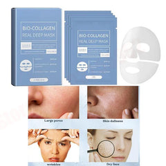 Deep Collagen Deep Collagen Mask Bio-Collagen Overnight Overnight Mask Korean Collagen Anti Wrinkle Face Mask For Face Care