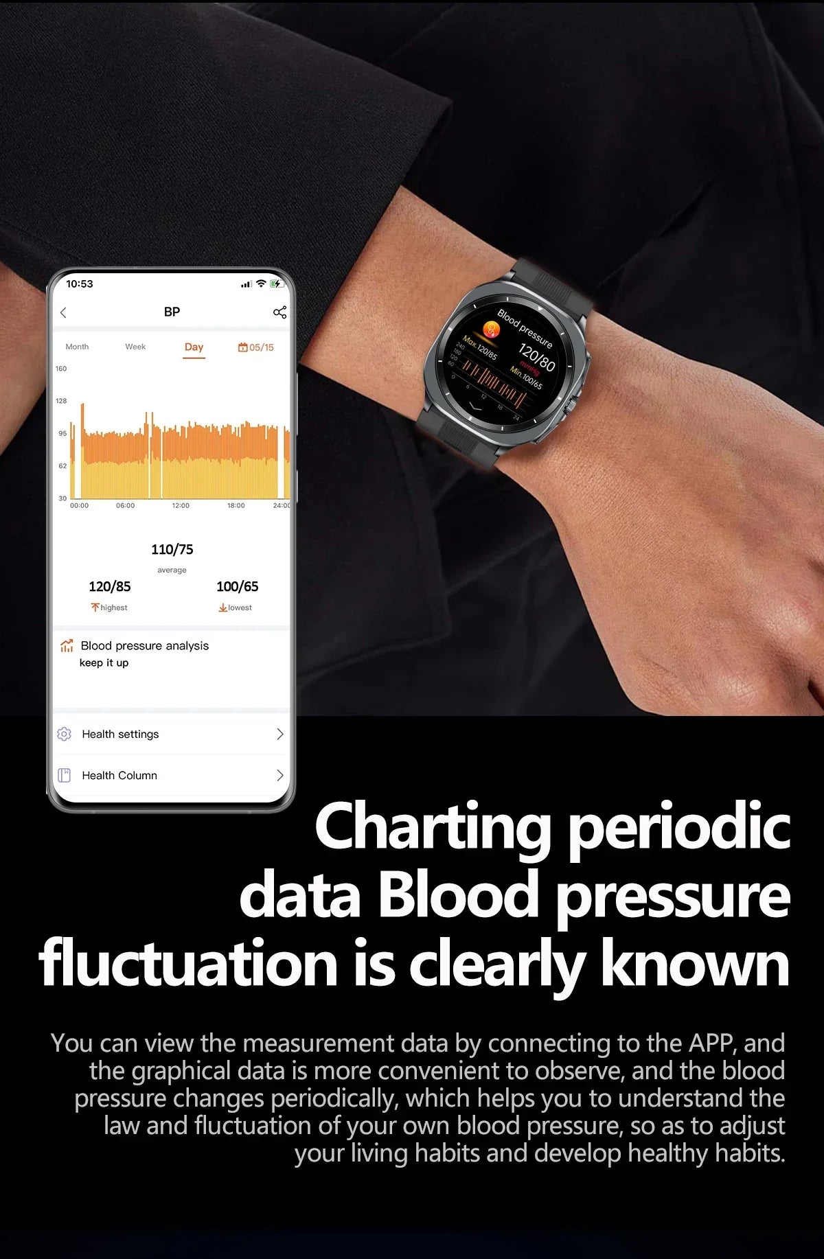 huawei Smart Watch men Bluetooth call watch