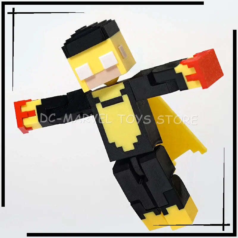 In Stock New 3d Printed Invincible Toys Action Figures T13 Dummy 13 Superheroes Multi-Jointed Movable Shapeshift Toys