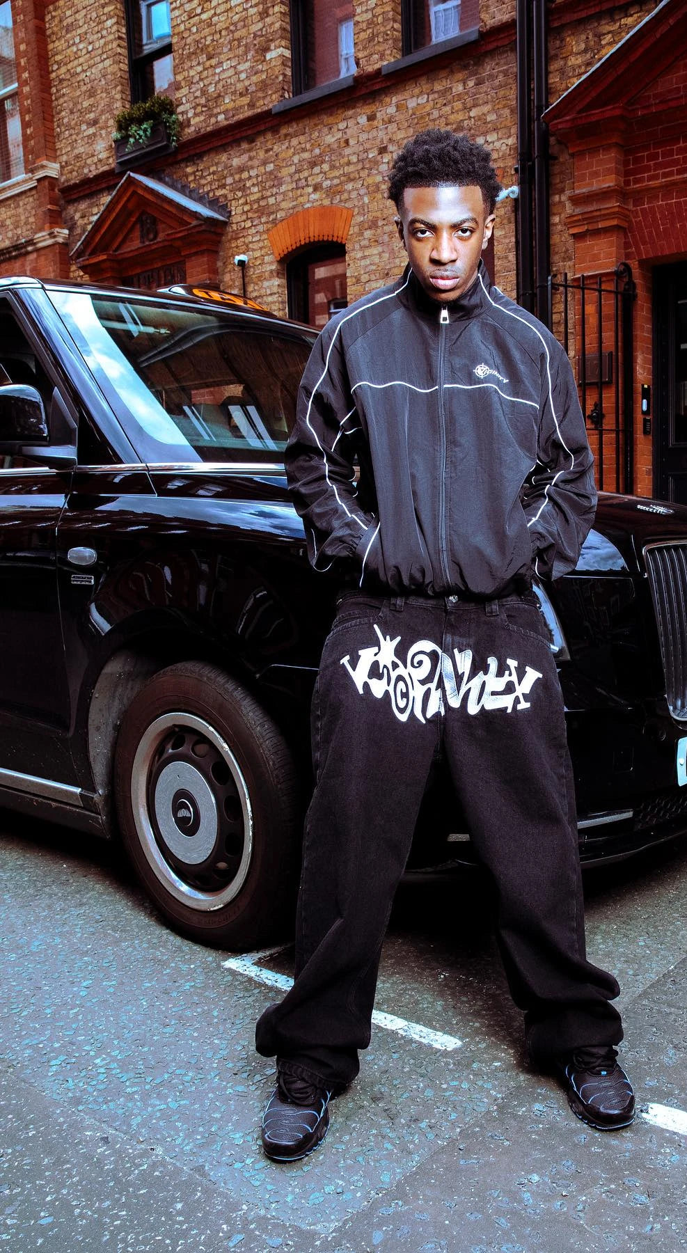 Baggy Jeans Harajuku Hip Hop Straight Wide Leg Pants Oversized Print Y2k Men’s Jeans