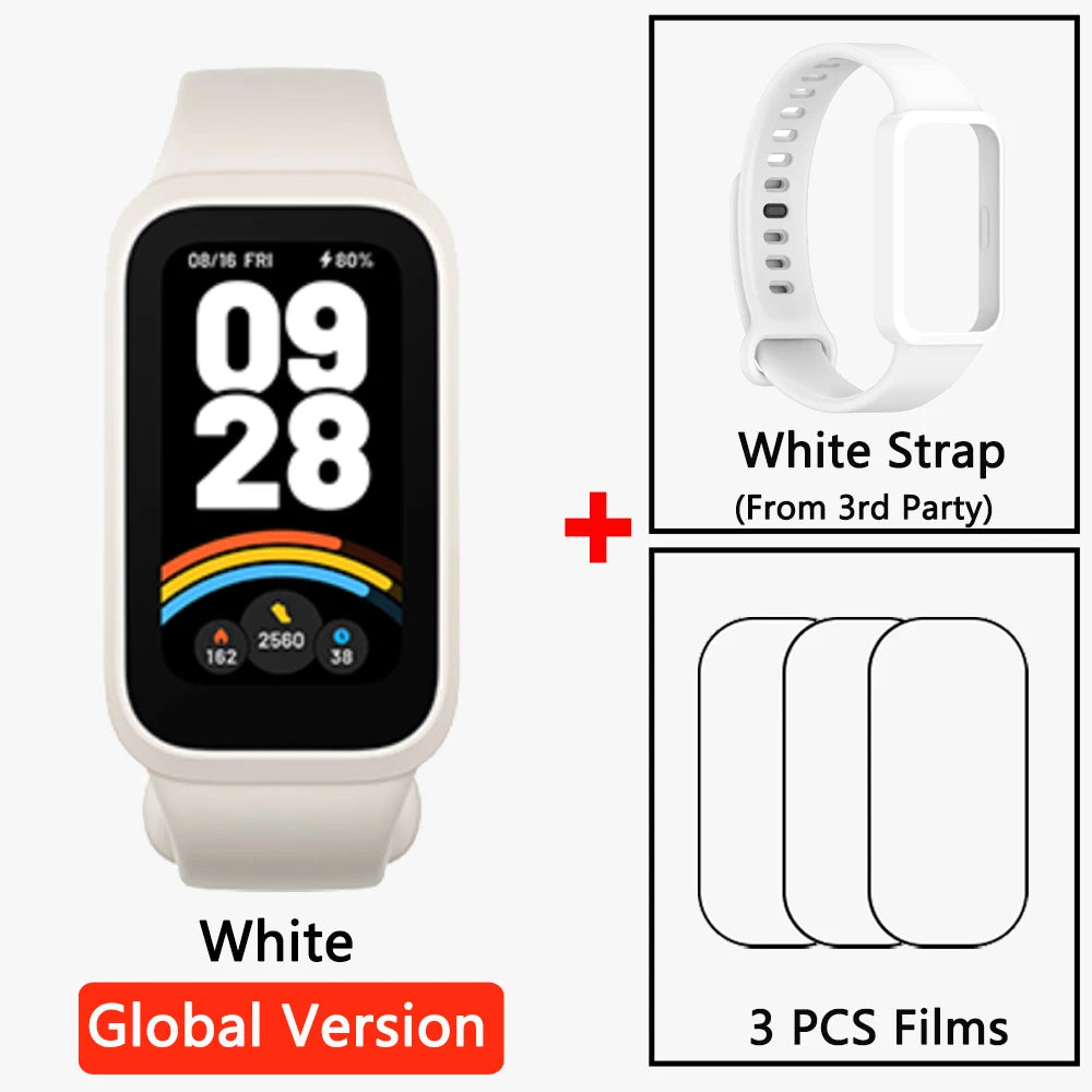 Global Version Xiaomi Smart Band 9 Active 1.47'' TFT display Xiaomi Band 9 Active Mi Band 9 Active Up to 18-day battery life