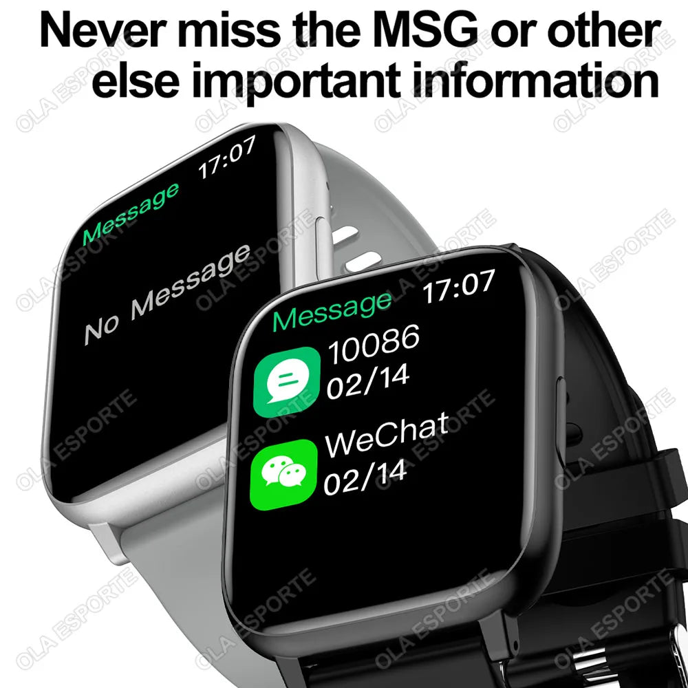 New Sport Smart Watch GPS Tracker Waterproof Men Women Business SmartWatch Bluetooth Phone Call Diy Watch Faces Heart Rate Bands