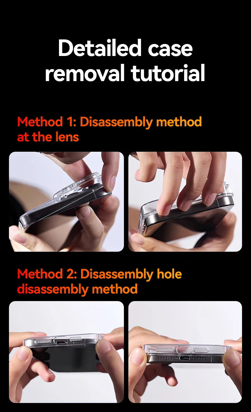 Joyroom For iPhone 17 16 15 Pro Max Case Lens Protection Anti-Yellow Case For iPhone 17 16 Pro Max Transparent Shockproof Cover