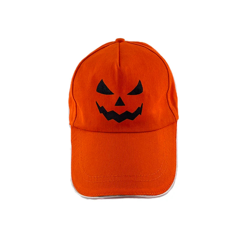 Hot LED Light Up Baseball Cap Neon Colorful Glowing Adjustable Sun Hats For Women Men Night Running Caps Travel Supplies
