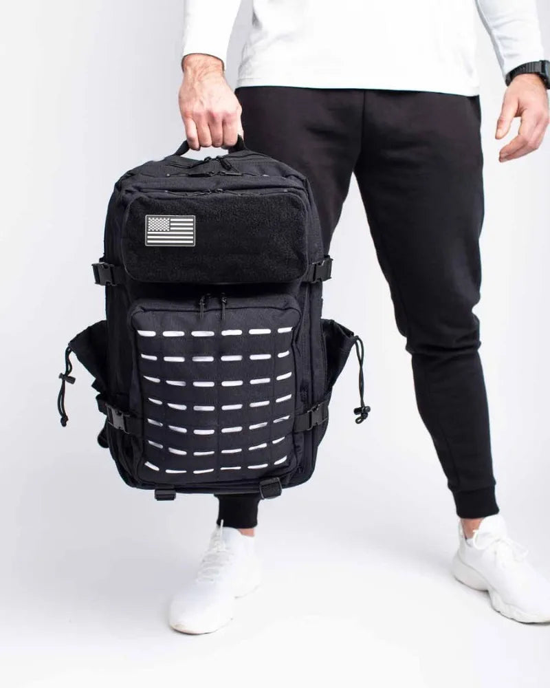 25L/50L Tactical Backpack Bag Hunting MOLLE Backpack GYM For Men EDC Outdoor Hiking Rucksack Witch 2 Bottle Holders