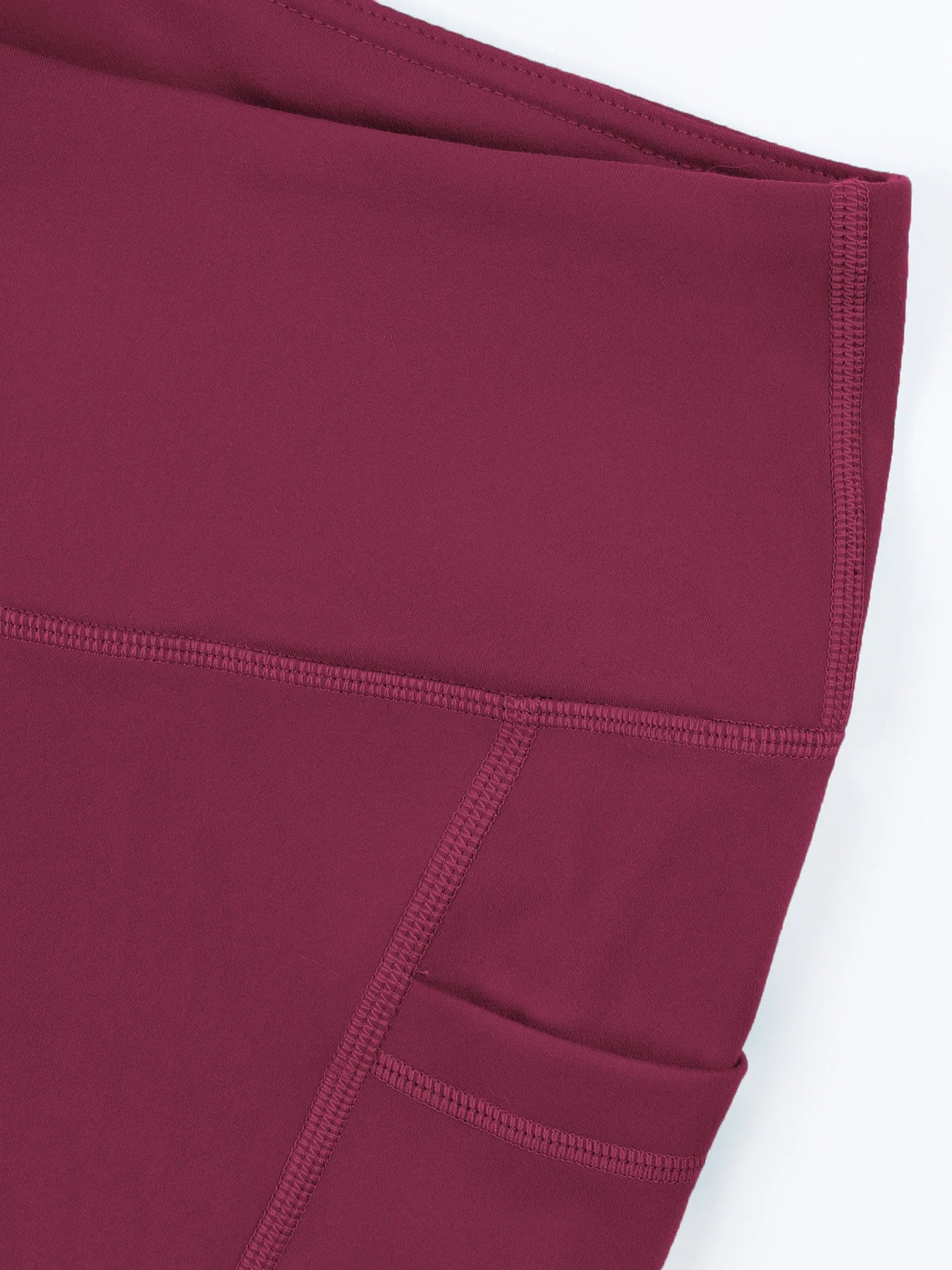 CHRLEISURE Women Yoga Shorts with 3 Pockets Seamless Gym Fitness Tights Elastic Cycling Shorts Female Solid Color Leggings