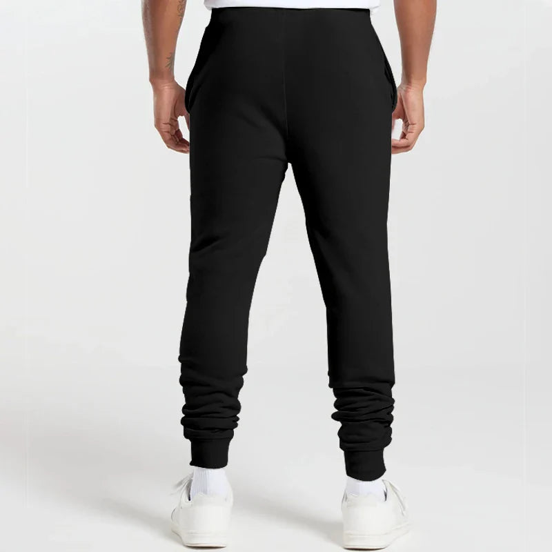 Spring And Autumn New Men's Set Casual Sportswear Printed Hooded Zipper Jacket + Trousers Two-piece Fashion Men's Clothing