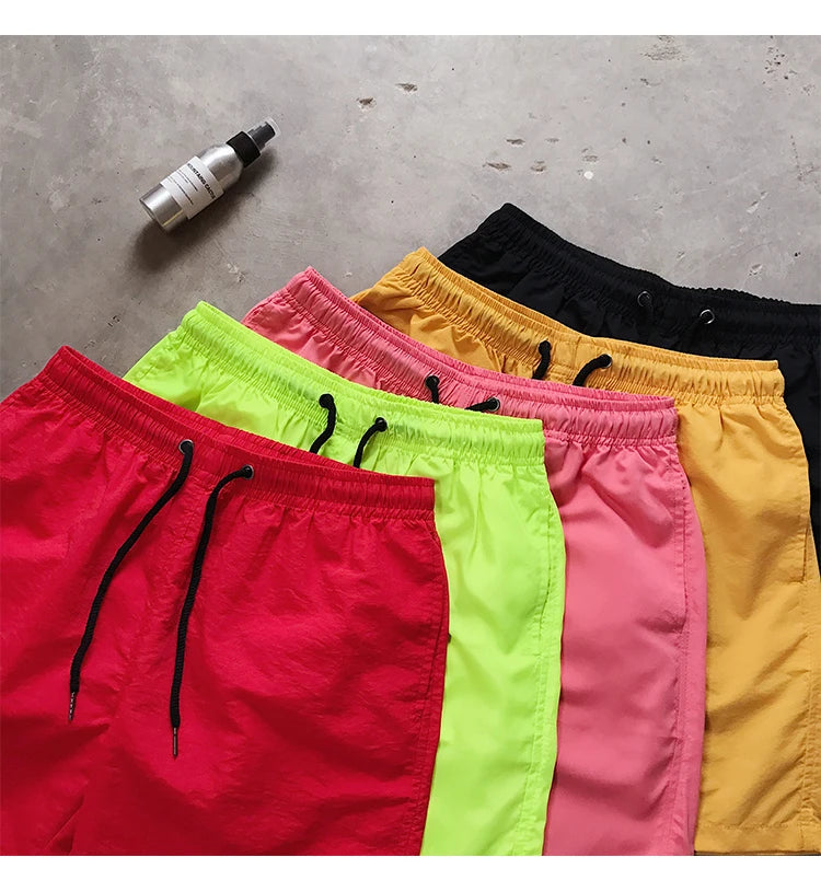 2026 Summer Men's Swimwear Swim Shorts Trunks Beach Board Shorts Swimming Pants Mens Running Sports Surffing Shorts Male M-5XL