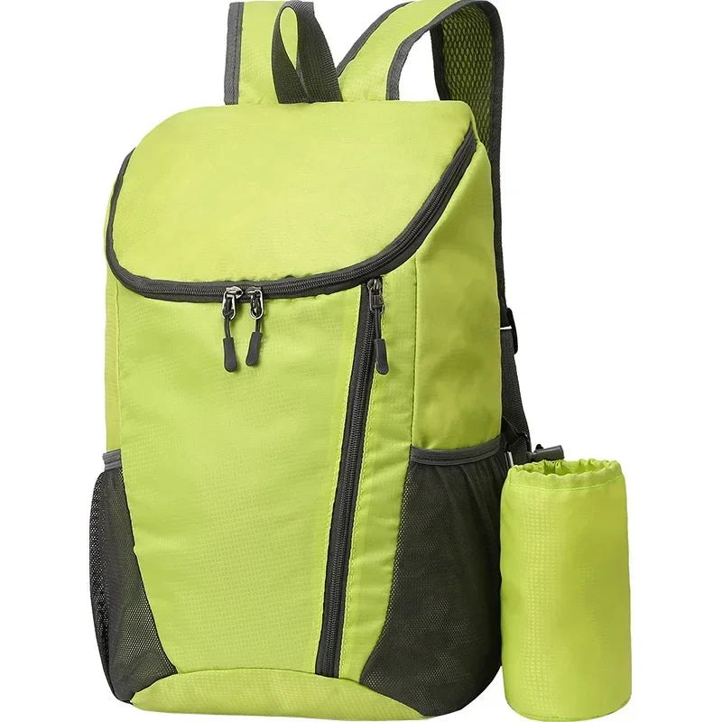 20L Day Pack Portable Foldable Backpack Folding Mountaineering Bag Ultralight Outdoor Cycling Rucksack Travel Hiking Knapsack
