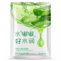 15Pcs Fresh Fruit Face Mask Snail Hyaluronic Acid Hydrating Firming Skincare Sheet Masks Facial Mask Korean Cosmetics