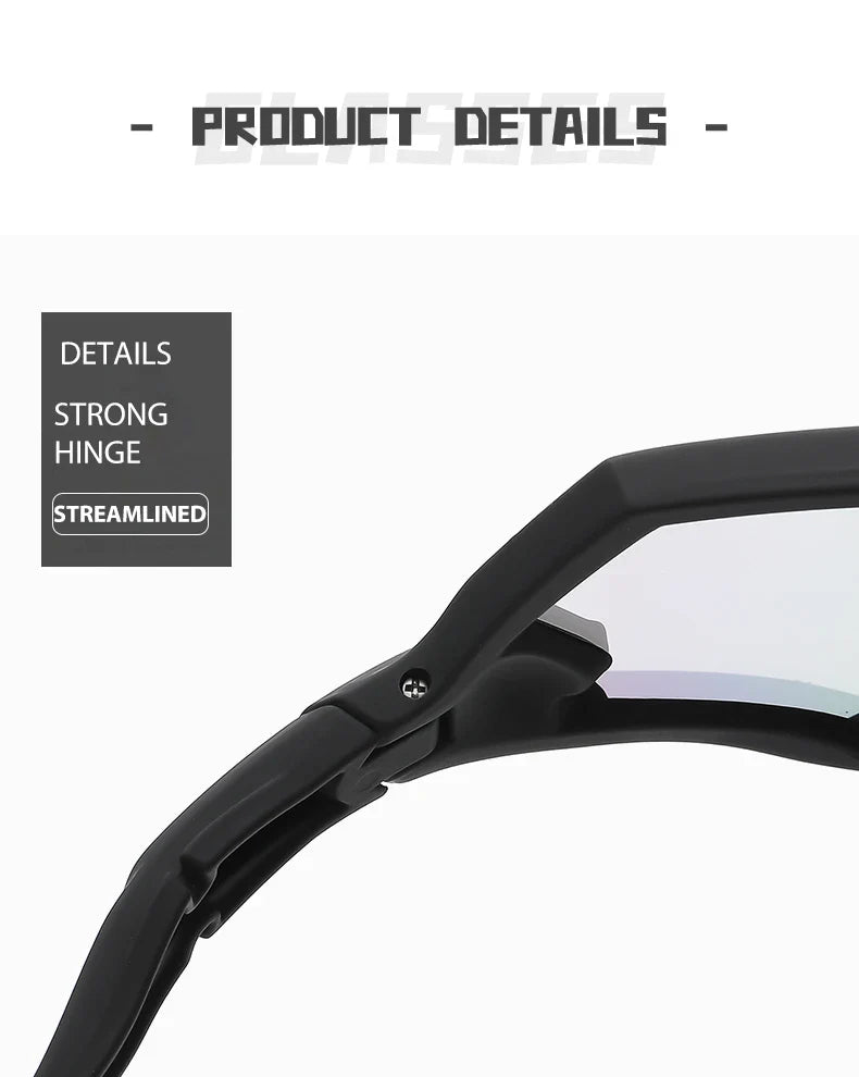 VAGHOZZ Brand New UV400 And Photochromic Cycling Glasses Outdoor Sunglasses Men Women Sport Eyewear MTB Bike Bicycle Goggles