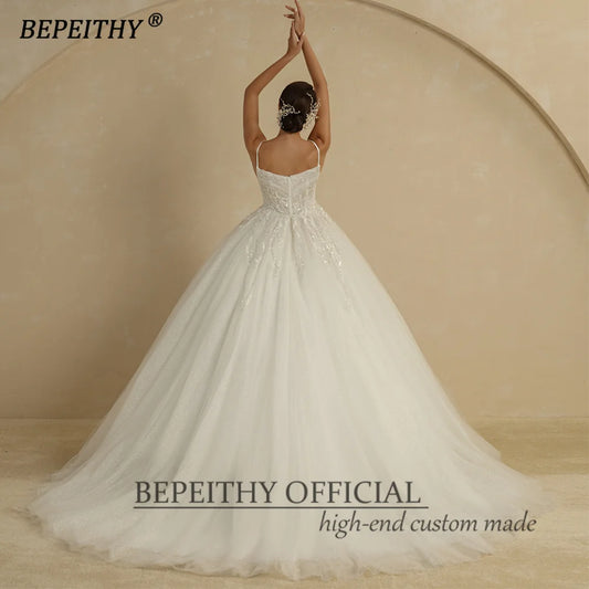 White Bridesmaid Dresses: Ivory Wedding Dresses For Women Spaghetti Straps