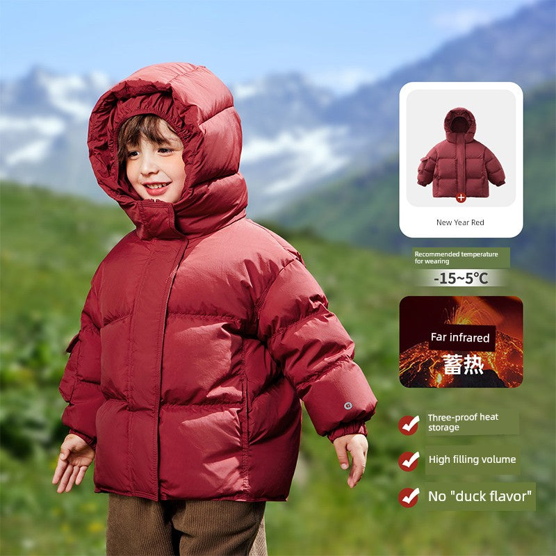Boy Tops Baby Thick down Jacket
