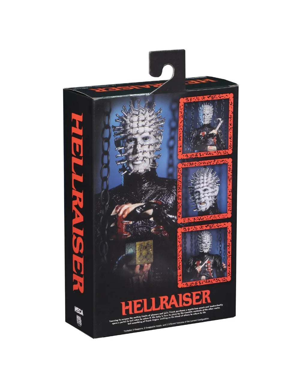 NECA Figure Hellraiser He'll Tear Your Soul Apart Ultimate Pinhead Action Figure PVC Movable Collection Toy Birthday Gifts