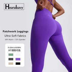 Super Soft Fabrics Yoga Pants High Waist Tights Women Push Up Sports Leggings