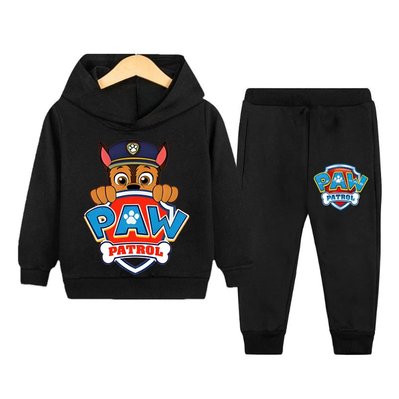 Autumn Spring Children's Clothing Sets Spiderman Boys Thin Sweatshirt+Sweatpant 2pcs Kids Hooded Pullover Set Tracksuit