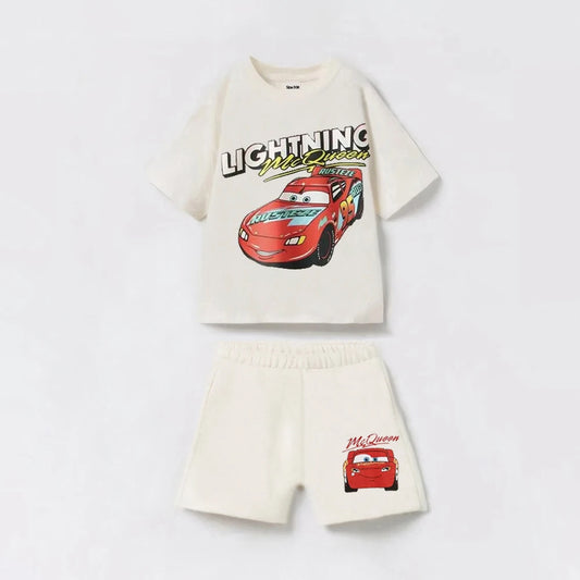 Baby Summer Clothing Girls And Boys 9 Months To 6 Years Old T-shirt Children's Cloths Summer Mickey Children's Clothing Set
