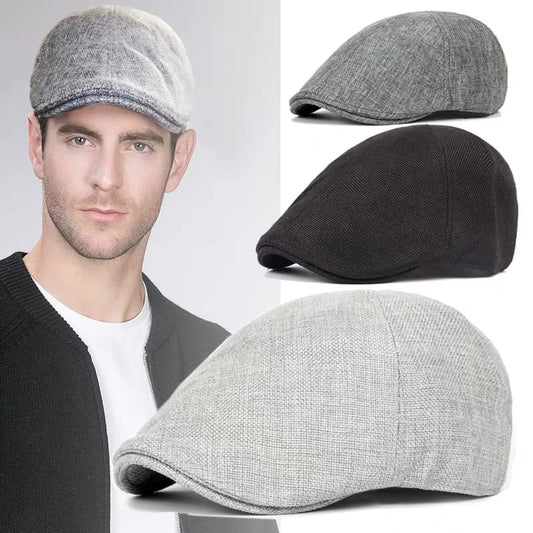 Men Berets Spring Autumn Winter British Style  Beret Hat Retro England Hats