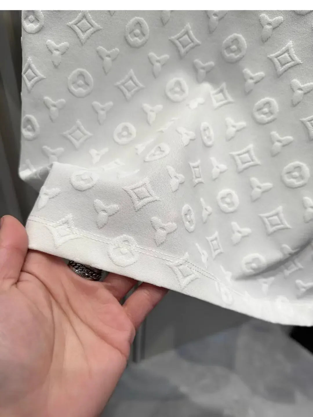 Summer New Men's Lop-up Hollow Short-sleeved Polo Tee Shirt Ice Silk Breathable Business Fashion T-Shirt Male Brand Clothes