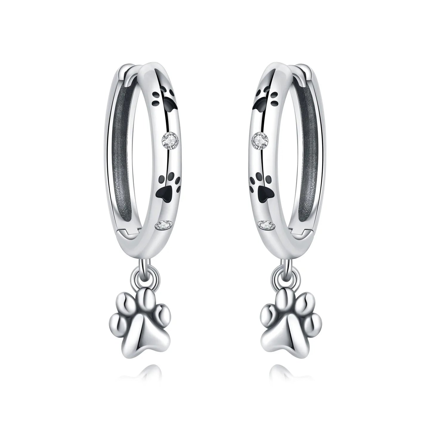 PANPOKI 925 Sterling Silver Multi Layer Starry Tassel Drop Earrings Women Earrings Charm Trend Versatile Party Jewelry Gifts