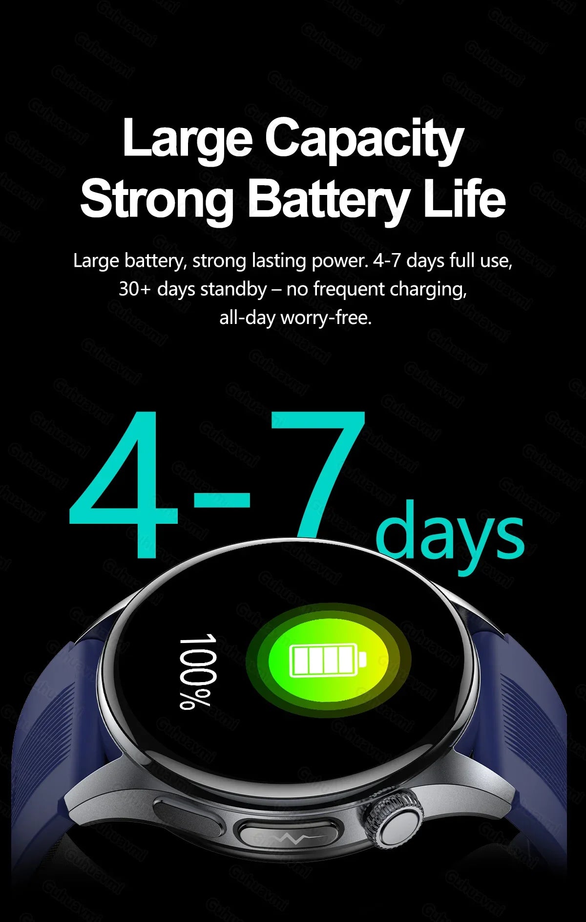 Smartwatch  AMOLED Screen Call ECG Sport Watchs