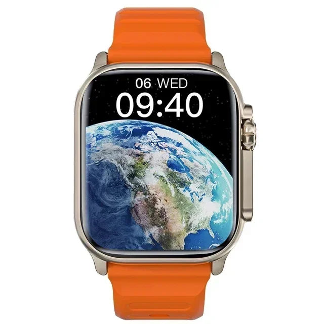2026 New T800 Ultra 2 Smart Watch Men 49mm Series8 AMOLED Screen NFC Compass Waterproof For Apple Watch IWO Ultra 8 Smartwatch