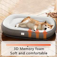 Dog Bed Soft Memory Foam Pet Sleeping Mat for Small Medium Dogs Cats Warm Dog