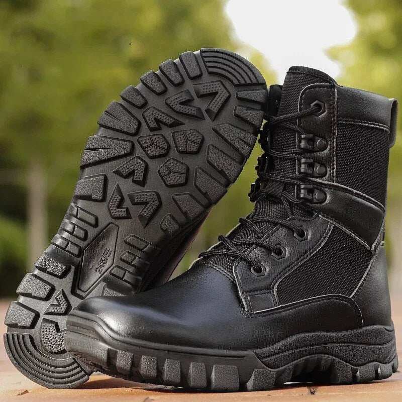 Men Boots Army Special Force Combat Tactical Military Boot Outdoor