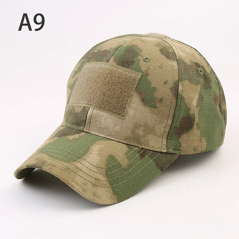 Baseball Caps Camouflage Tactical outdoor Soldier Combat Paintball Adjustable Hat