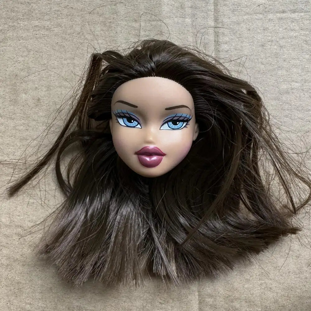 2001 Version Original Brazz Doll Multi-Joints Movable Vintage Rare Face Doll Heads Doll Shoes DIY Toys Accessories