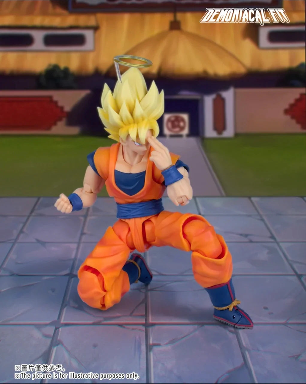 Demoniacal Fit Son Goku Figure Dragon Ball Z SHF Goku Figurine Martialist Forever Return From Beyond Action Figures Model Toys