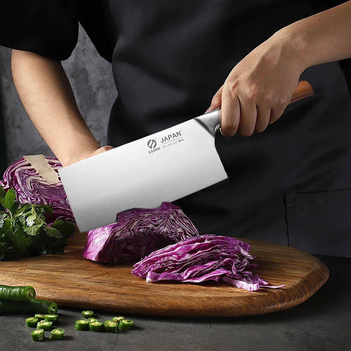 Kitchen Knife Japanese Professional Chef Knives Meat Cleaver Fish Slicing Vegetables