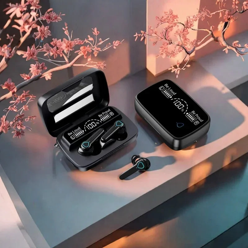 M19 Earbuds TWS Earphone M10 Intelligente Touch Control Wireless Bluetooth-compatible Headphones Waterproof LED Display With Mic