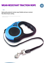 3m 5m Dog Leash for Small Dogs Cat Automatic Retractable Durable Nylon Lead Puppy