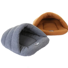 Winter warm slipper shape pet cushion house dog bed dog house soft comfortable cat