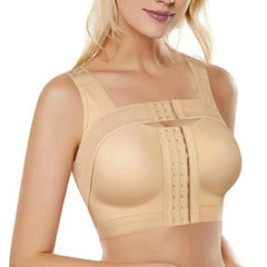 Women Front Breast Support Bra Implant Stabilizer Post Surgery Compression