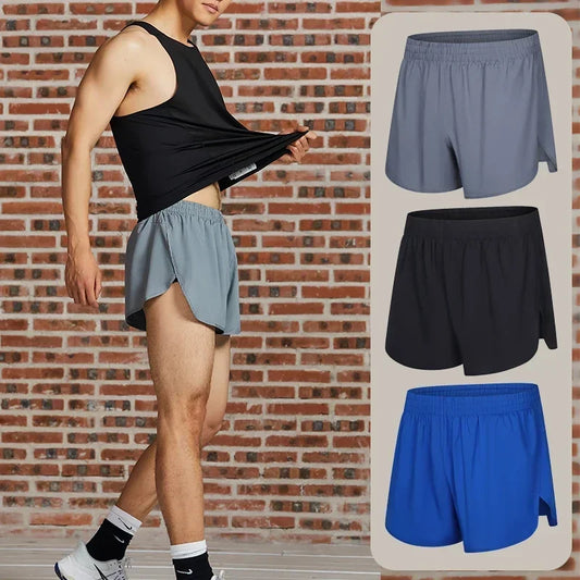 Marathon Running Shorts Lightweight Quick-drying Breathable Moisture-absorbing Men