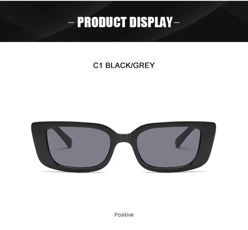 Fashion Cat Eye Sunglasses Luxury V Sun Glasses For Ladies Classic Rectangle Driving Eyewear UV400